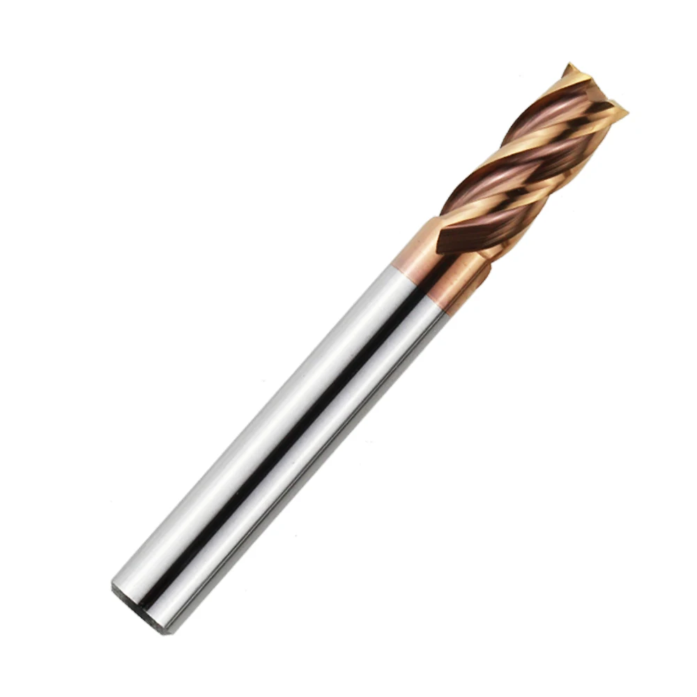 4 Flute Solid Tungsten Carbide Milling Cutter Cnc End Mill for Stainless Steel
