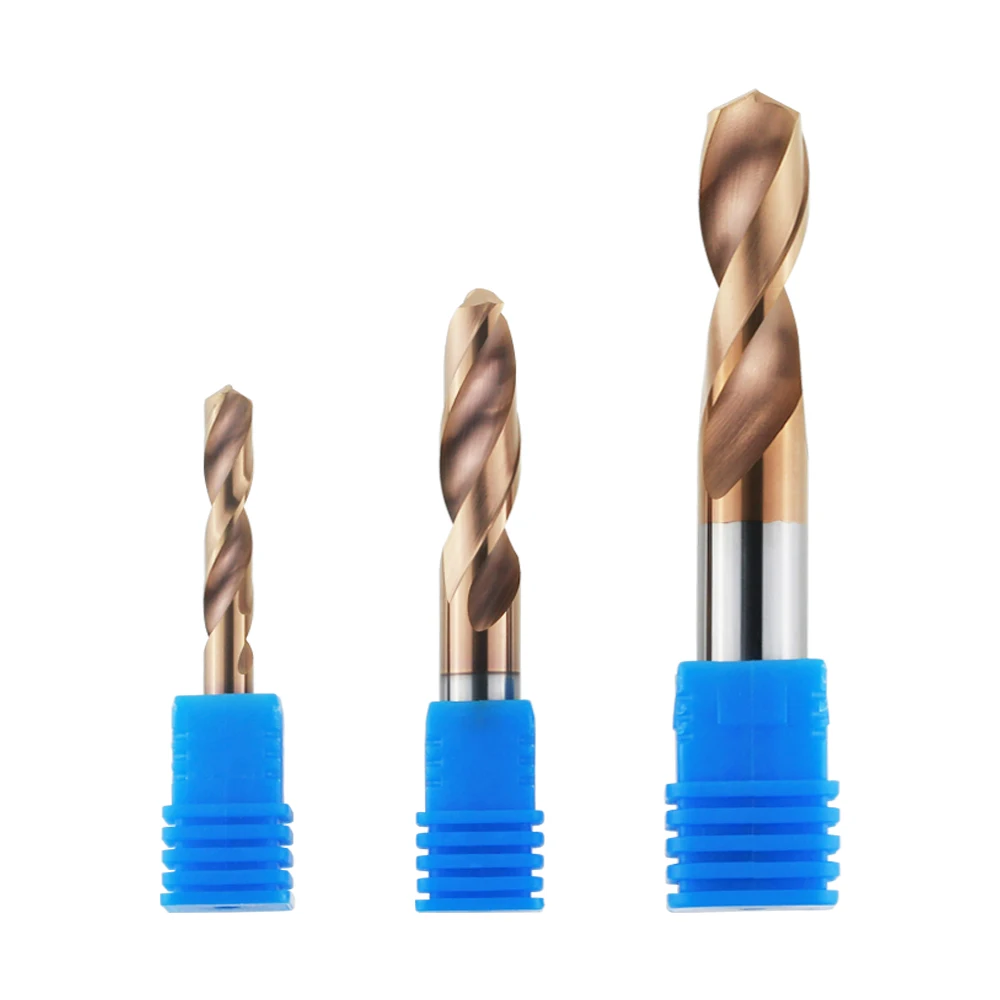 He4ff9fb00cec4e0fac38e79bbcf9722bO HRC58 CNC Lathe Turning Tools Solid Tungsten Carbide Drill Bit Straight Shank Twist Drill Bits Cabide Alloy Drilling Bit