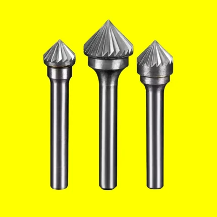 Arestun Wear- Resistant K-Type Alloy Burr Rotary Cutter Files Tungsten CNC Machine Tools Burr Cutters for Wood Engraving