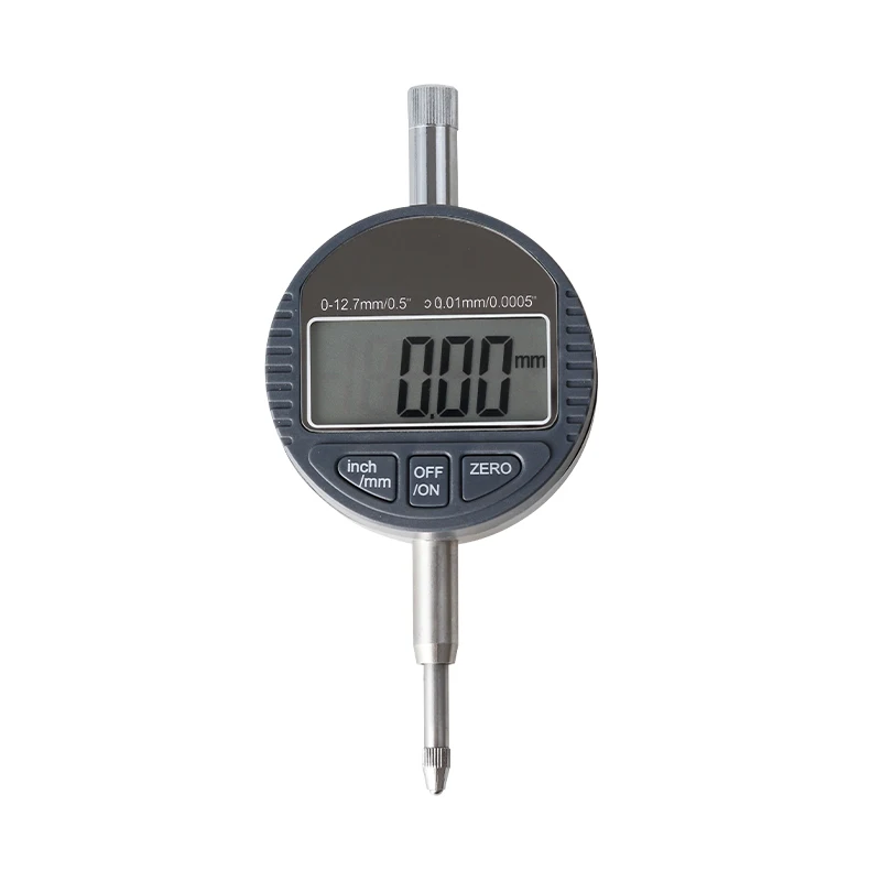 Arestun 0-12.7mm/0.01mm Electronic Digital Dial Indicator 0.01mm Dial Indicator Depth Measurement Indicator